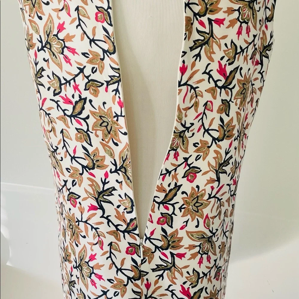 New! TORY BURCH LEILA Silk Print Shift Dress Size 6 - Picture 7 of 10